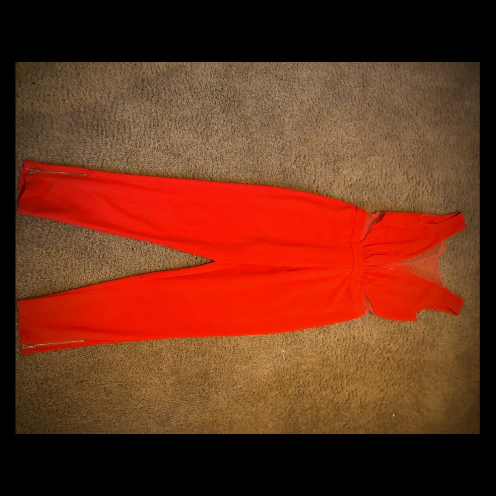 Stunning Coral Jumpsuit